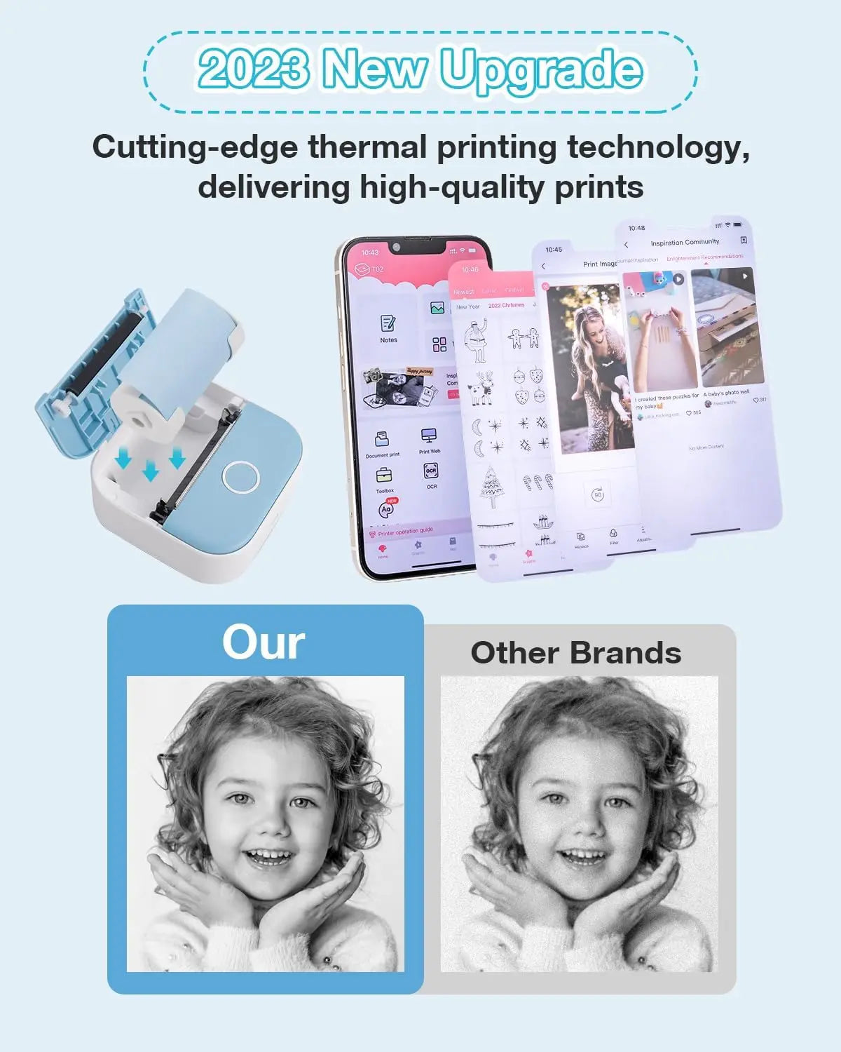 LDlegacy Inkless Sticker Printer