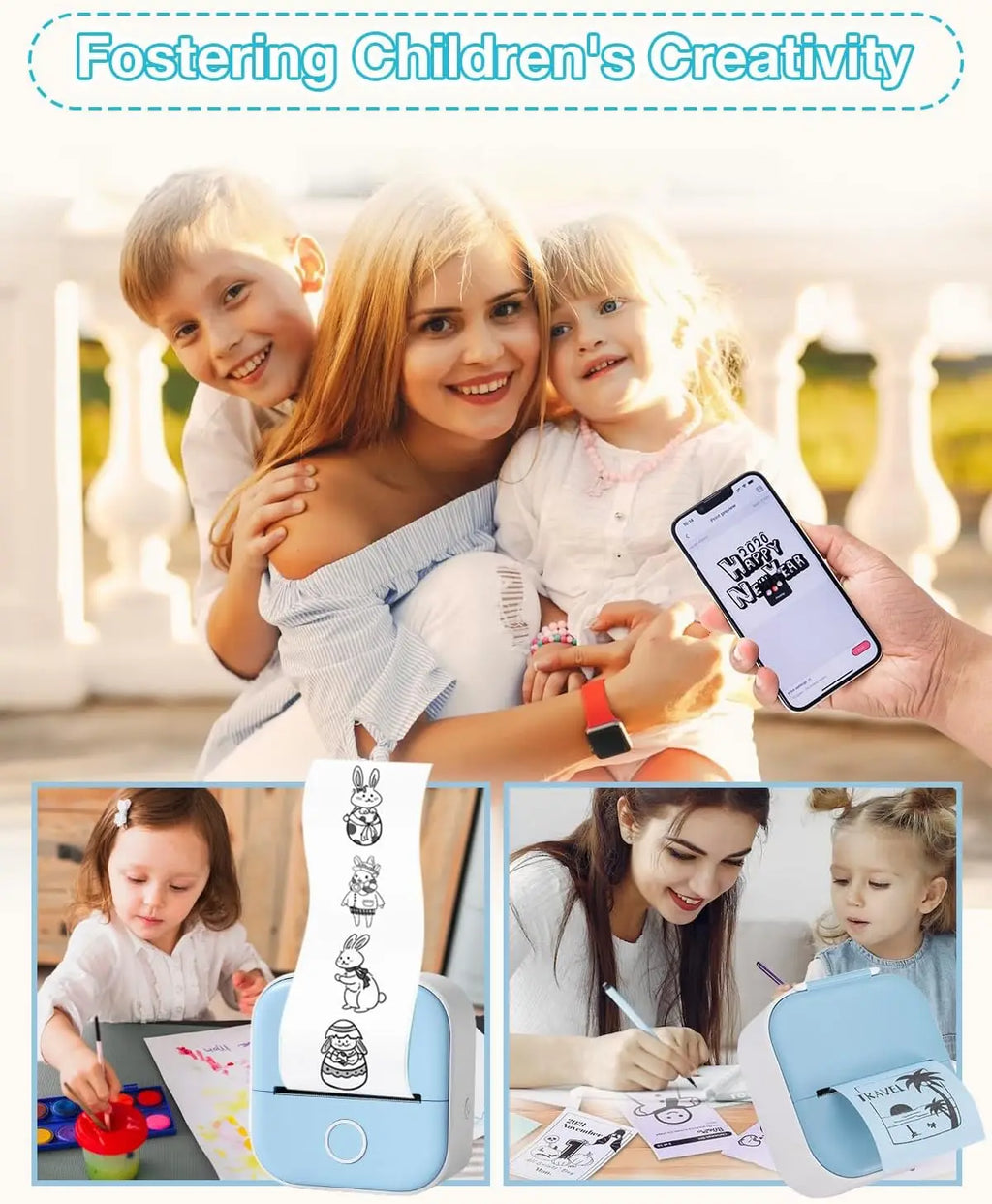 LDlegacy Inkless Sticker Printer