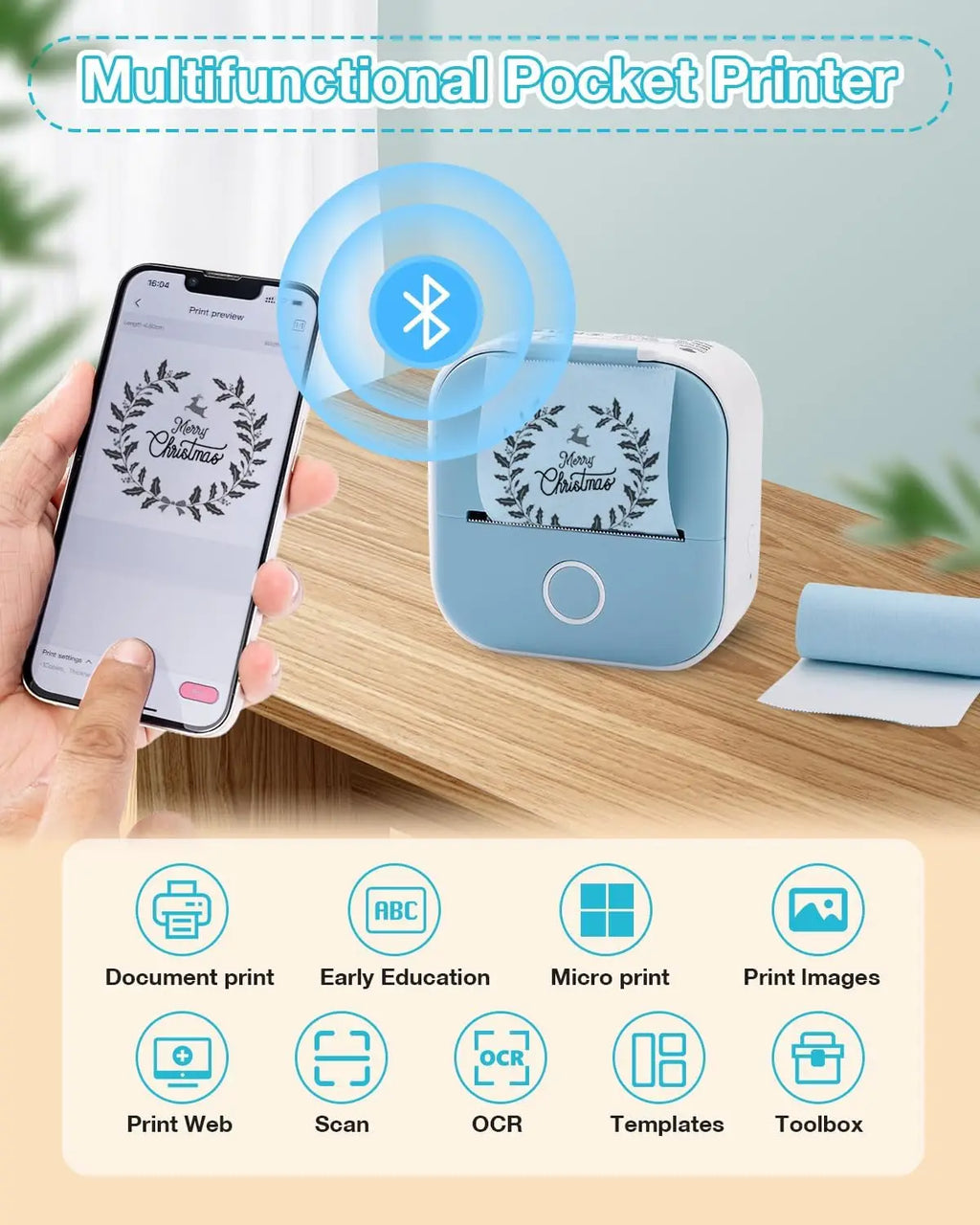 LDlegacy Inkless Sticker Printer